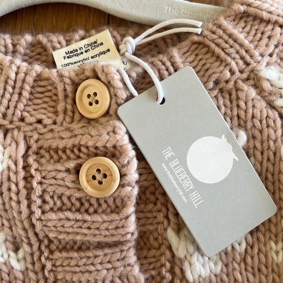 NWT The Blueberry Hill Cheetah Print Cardigan - Picture 2 of 5